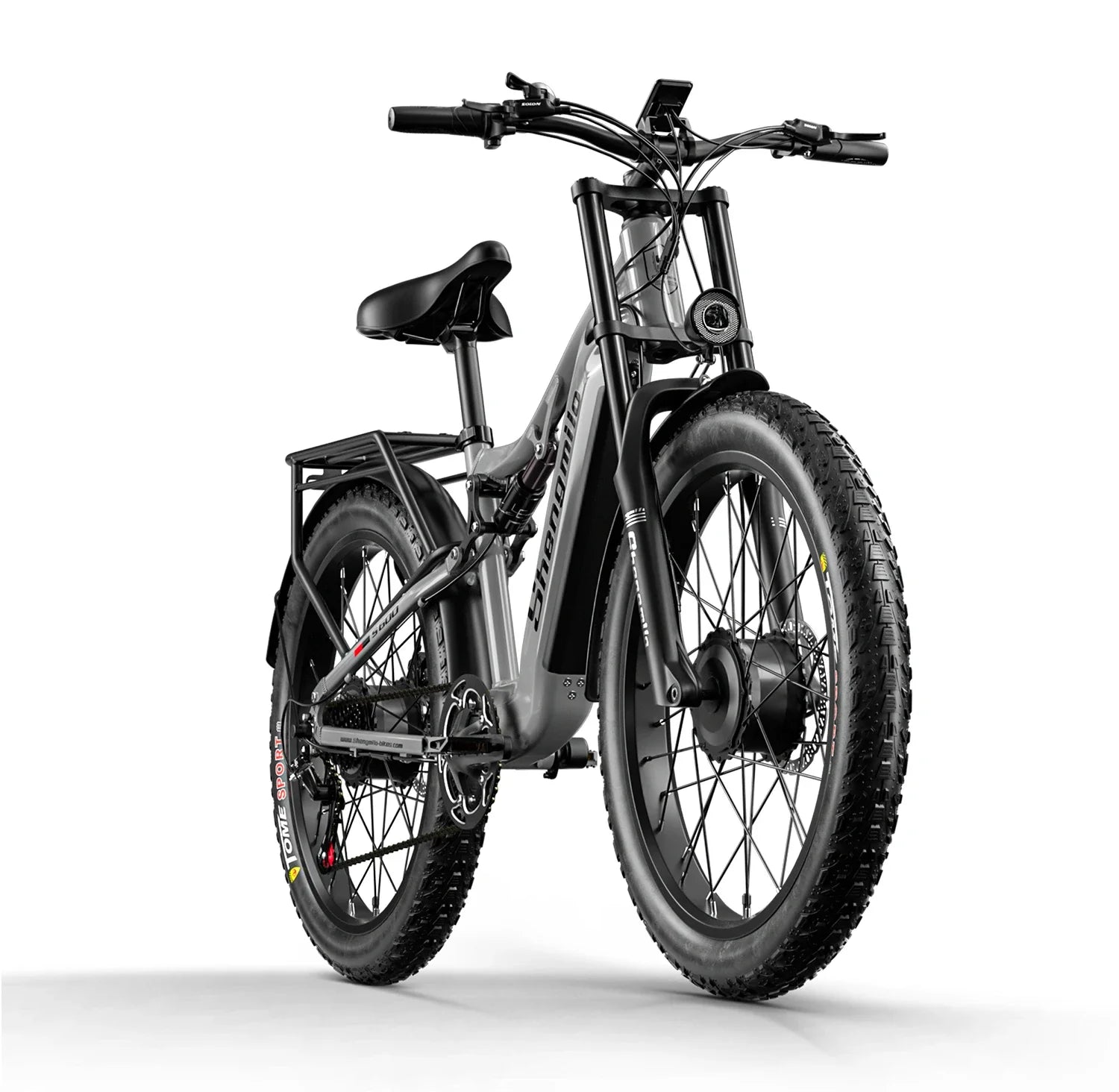Shengmilo S600 Adult 2000W Men's E-Mountain ebike with Two Motors, 48V17.5AH840WH Battery,26 Inch Wide Tyre Men's Electric Bike