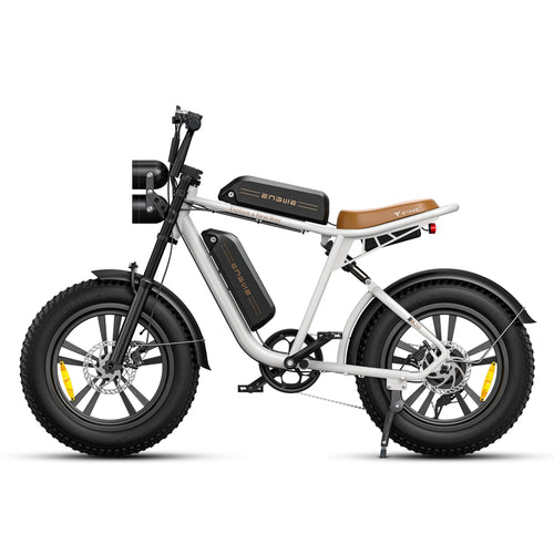 For ENGWE M20 Electric Bicycle with Retro Design 250W 48V Long Range Mountain Bike 20in Fat Bike Disc Brake Lithium US Stock