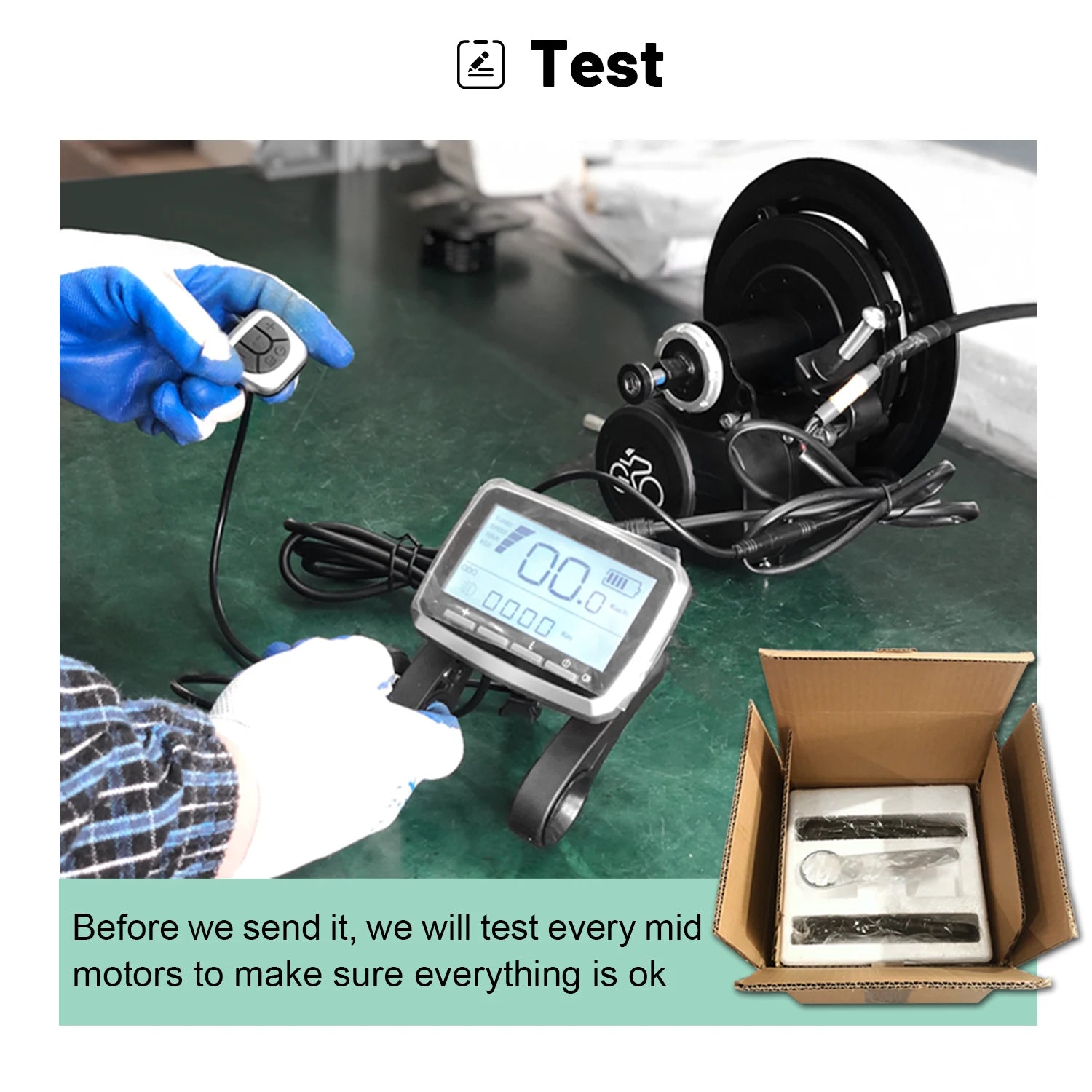 Tongsheng TSDZ16 1000W TSDZ8 48V 750W TSDZ2B 250W 350W Torque Sensor Mid Drive Motor Kit ebike Conversion Kit with 35Ah Battery