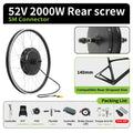ebike conversion Kit 52V 2000W ebike kit 72V 3000W Rear Motor Wheel Hub Motor 1.75- 3.0Tire Electric Bicycle Bike Conversion Kit