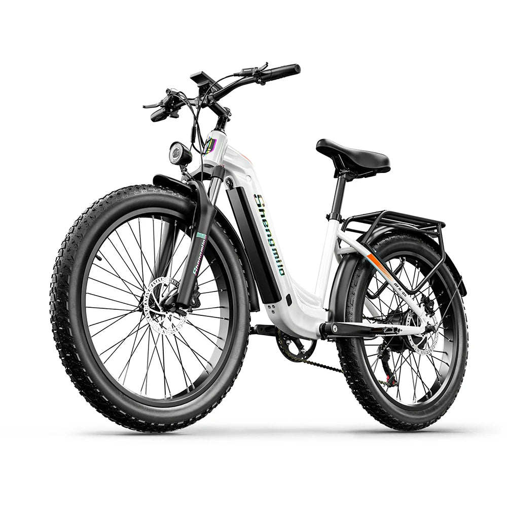 Shengmilo MX06 E bike 500W Adult Electric bicycle 48V17.5AH City E-bike 26 Inch Fat Tire Electric Bike Men's E-Mountain Bicycle