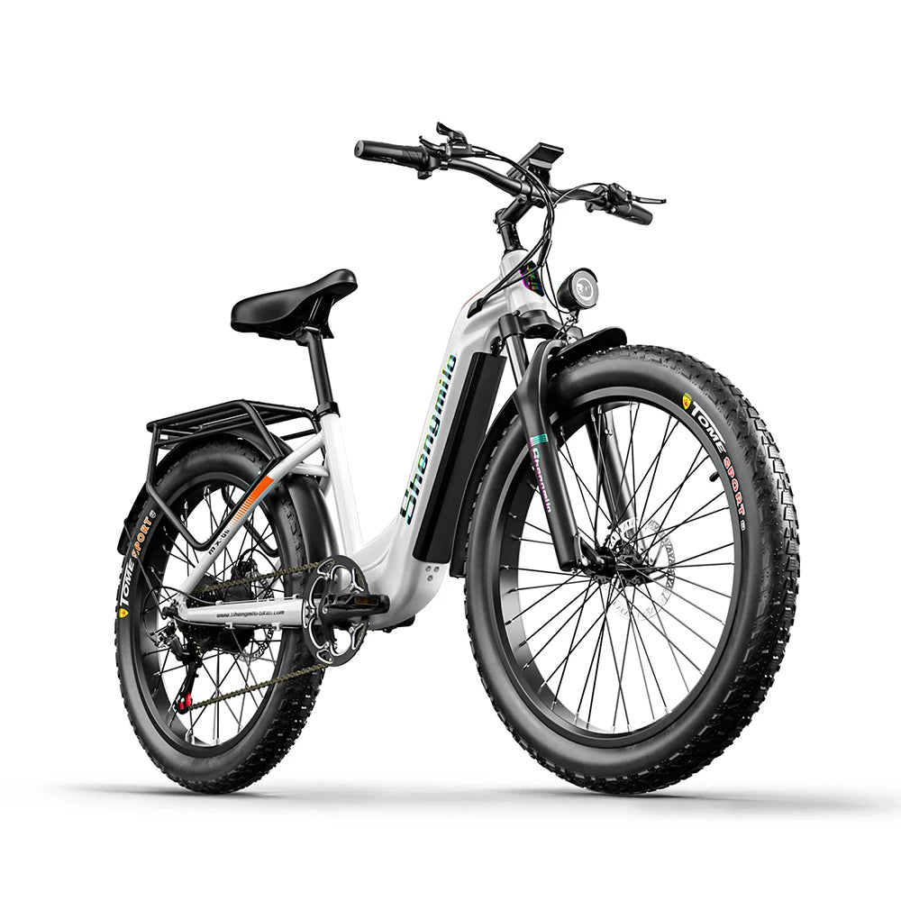 Shengmilo MX06 E bike 500W Adult Electric bicycle 48V17.5AH City E-bike 26 Inch Fat Tire Electric Bike Men's E-Mountain Bicycle