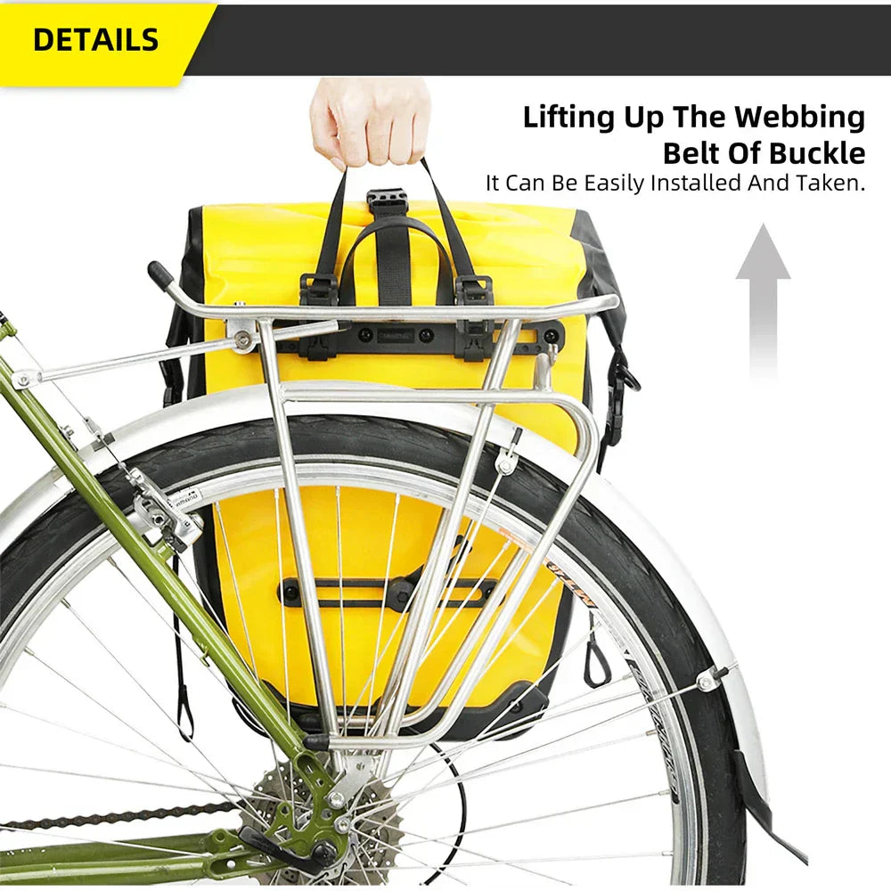 NNEOBA 25L Waterproof Bike Pannier Bag