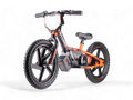 24 Volt Electric Balance Bike With 16 Inch Wheels, Electric Motor - Orange