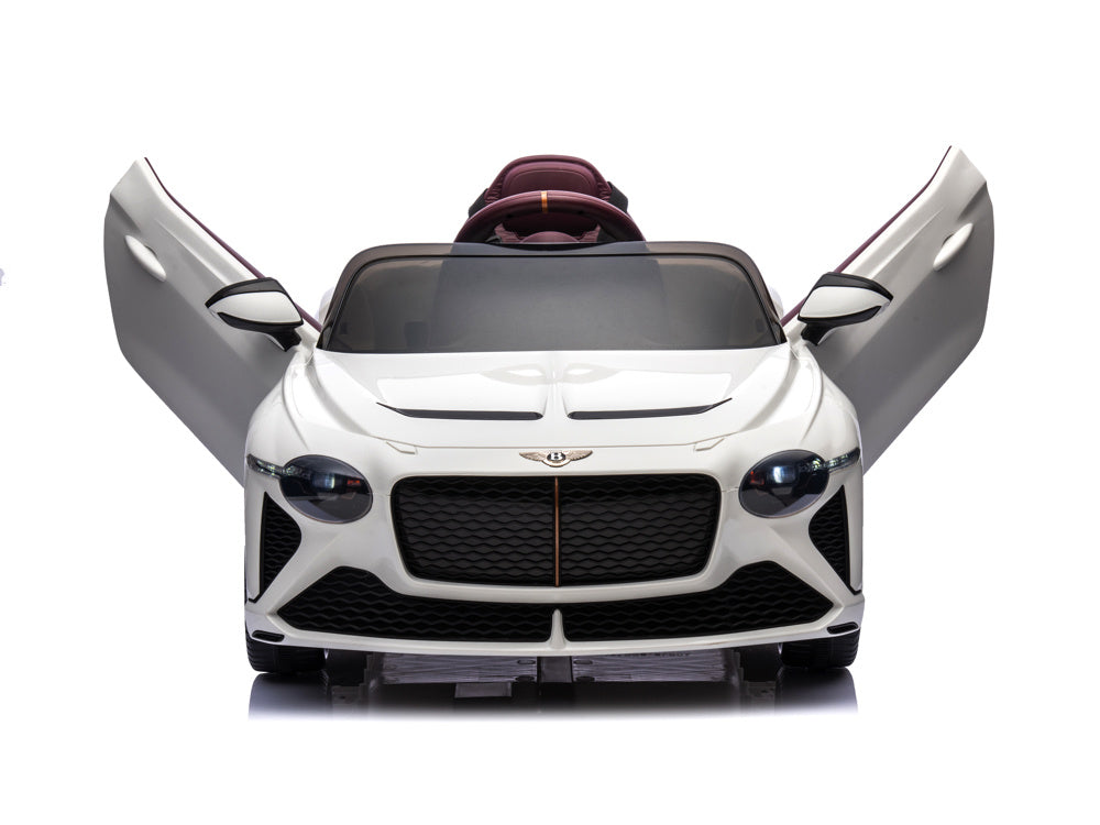 Bentley Bacalar, 12 Volt Electric Children's Car, Leather Seat, Rubber Tires And More.