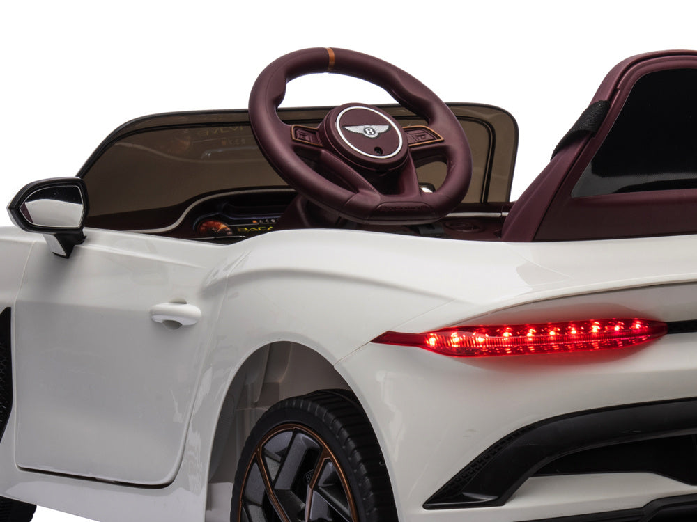 Bentley Bacalar, 12 Volt Electric Children's Car, Leather Seat, Rubber Tires And More.