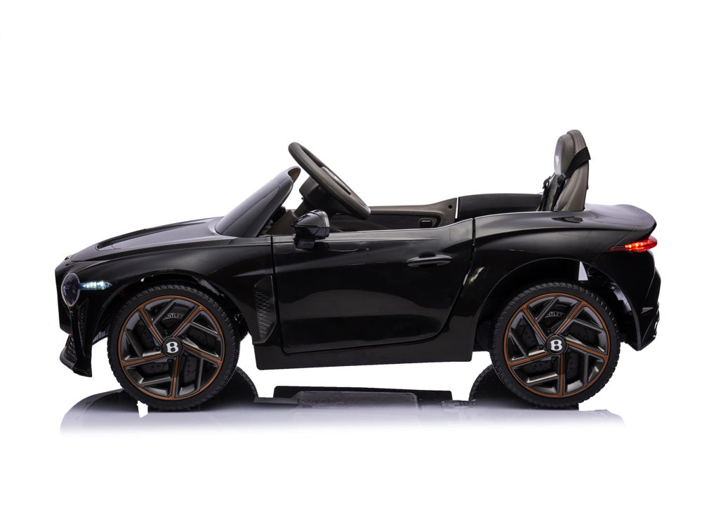 Bentley Bacalar, 12 Volt Electric Children's Car, Leather Seat, Rubber Tires And More.
