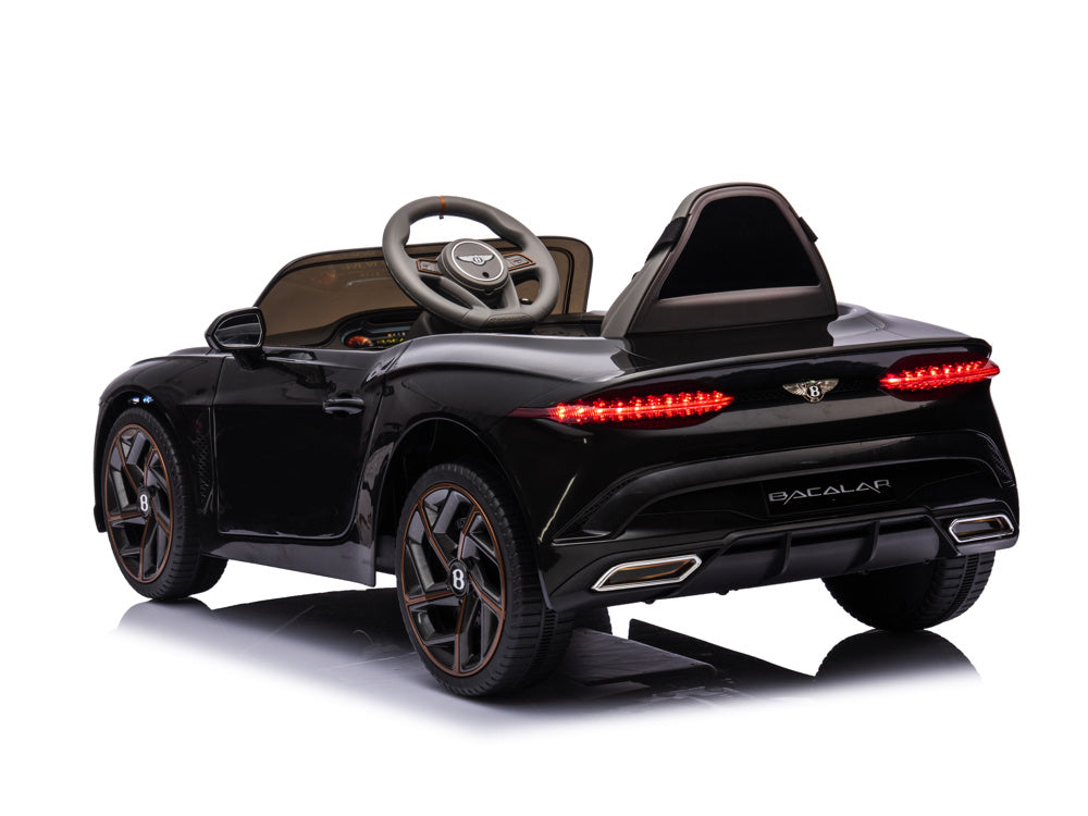 Bentley Bacalar, 12 Volt Electric Children's Car, Leather Seat, Rubber Tires And More.