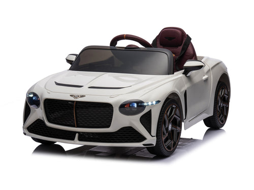 Bentley Bacalar, 12 Volt Electric Children's Car, Leather Seat, Rubber Tires And More.