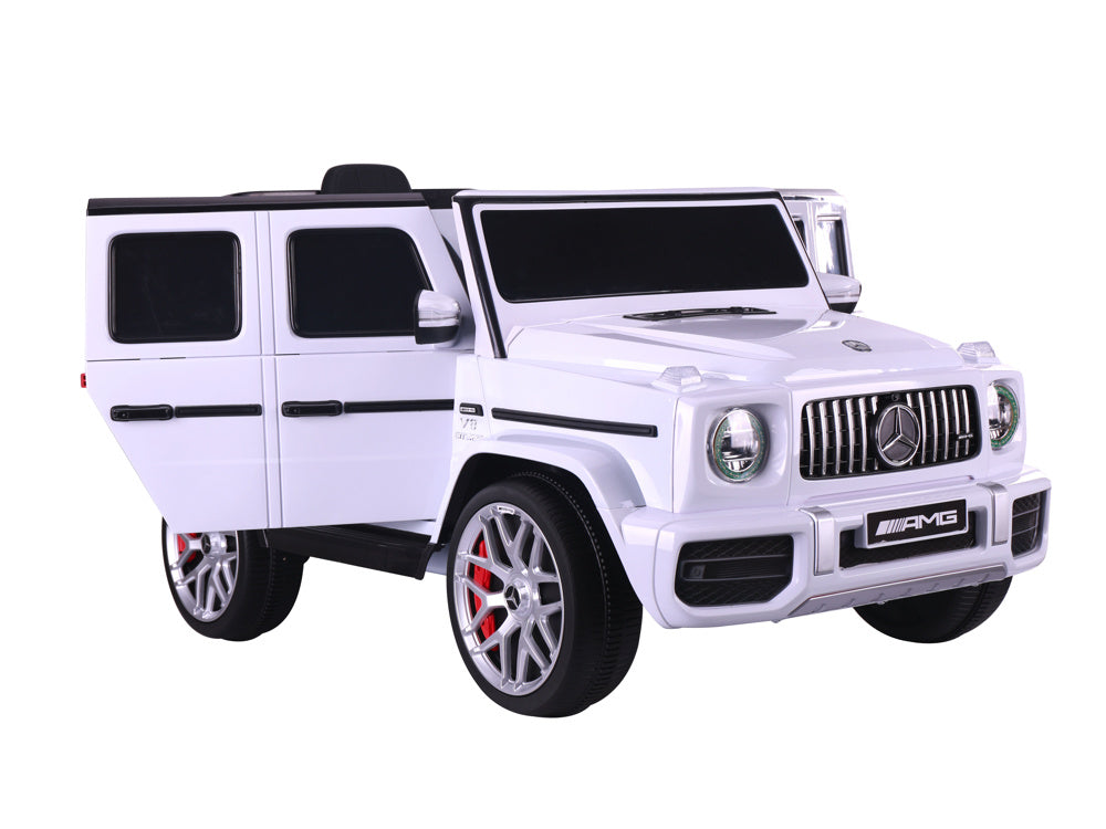 Mercedes G63, 12 Volt Children's Battery Car, Rubber Tires, Leather Seat And More!