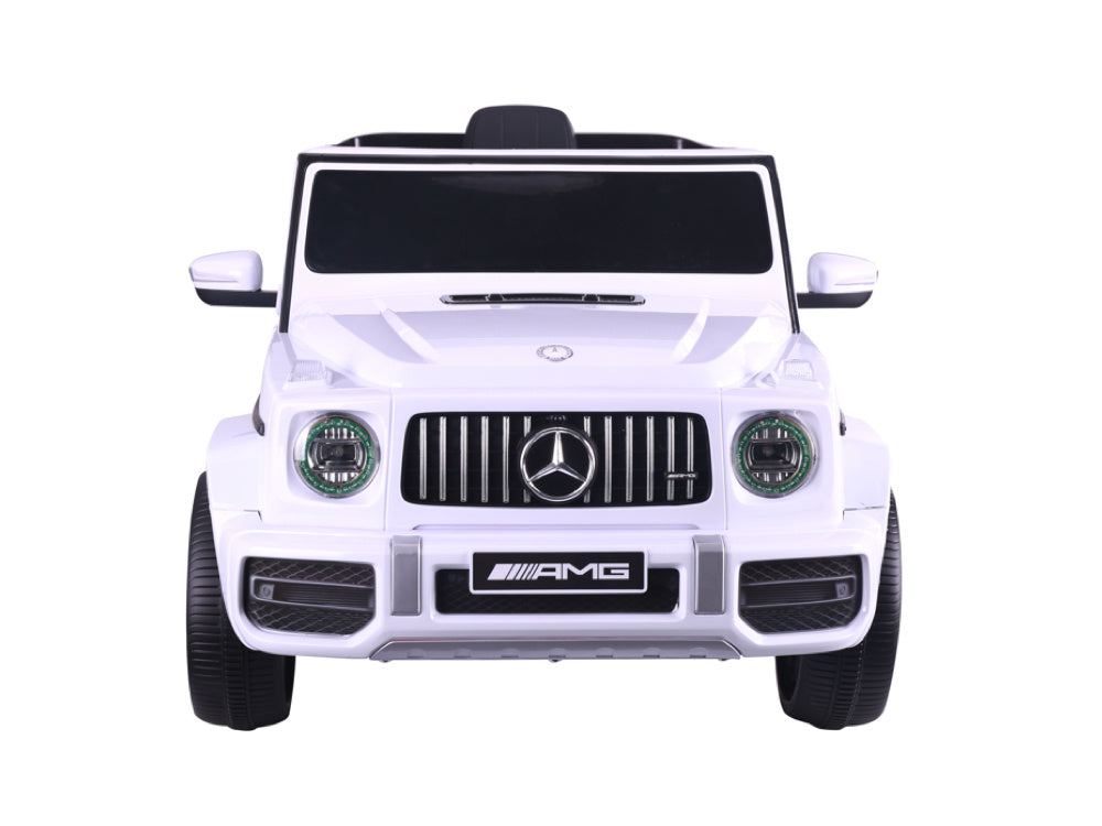Mercedes G63, 12 Volt Children's Battery Car, Rubber Tires, Leather Seat And More!