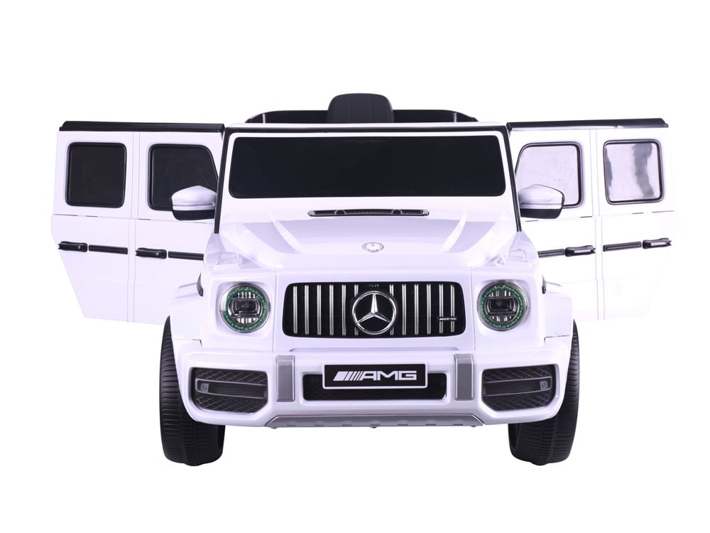 Mercedes G63, 12 Volt Children's Battery Car, Rubber Tires, Leather Seat And More!