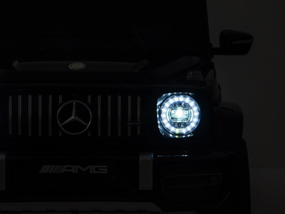 Mercedes G63, 12 Volt Children's Battery Car, Rubber Tires, Leather Seat And More!