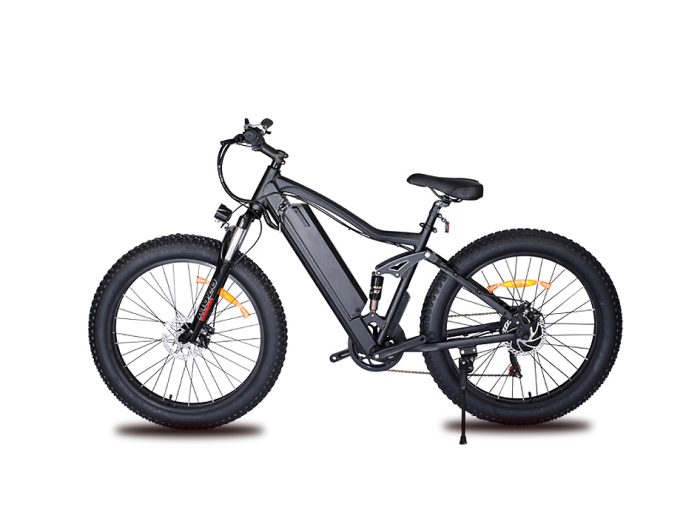 Ηλεκτρικό ποδήλατο Fat power 26″ διπλής ανάρτησης Ebike υψηλής ισχύος Hummer Bikes